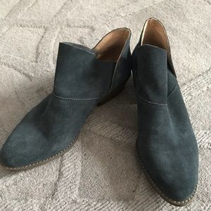 LUCKY BRAND Suede Ankle Boots